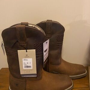 Ariat Dark Brown Western Boots
